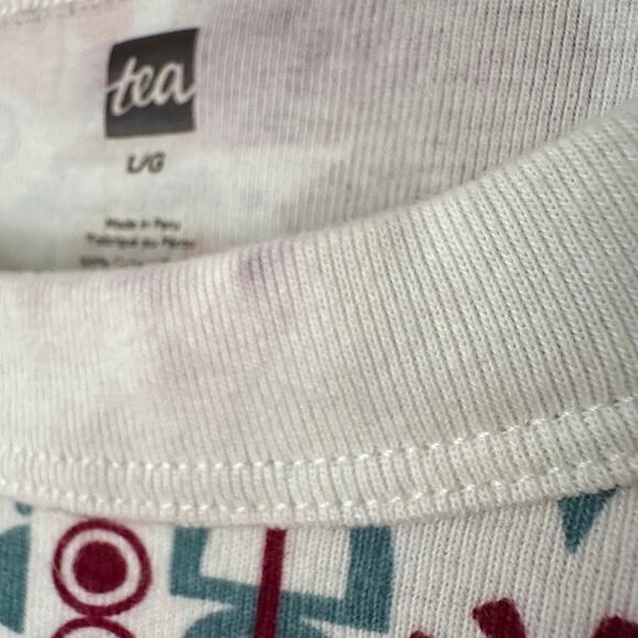 Tea Collection Unisex LARGE Scandinavian Animals Goodnight Pajama Top Sleepwear - Picture 6 of 13